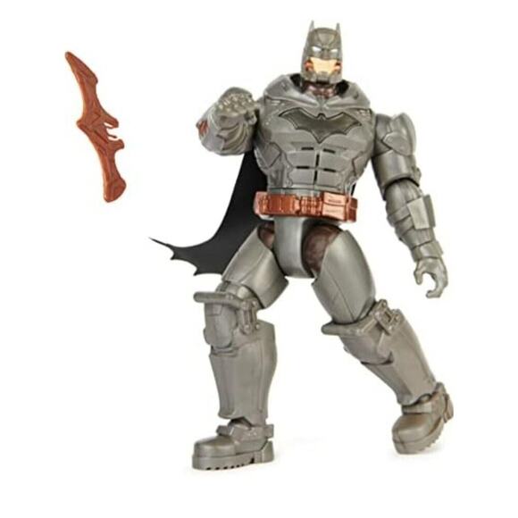 DC Comics Battle Strike Batman Talking Action Figure Deluxe 20 Phrases 12” - Picture 4 of 5